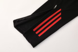 2025 AD Red Half Pull Tracksuit #AB09 (半拉链)