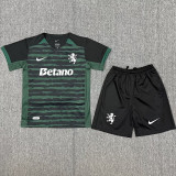 25-26 Sporting Lisbon Christmas Edition Kids Soccer Jersey (圣诞版)