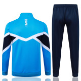 25-26 Napoli Lake blue Kids Jacket Tracksuit #E25191(童装)