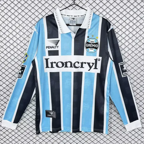 1997-1998 Gremio Home Retro Long Sleeve Soccer Jersey