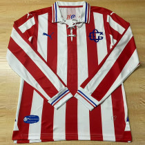 2016-2017 Chivas Guadalajara 110th Anniversary Home Long Sleeve Retro Soccer Jersey (长袖)
