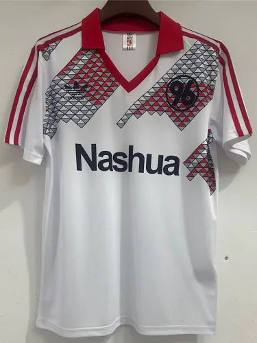 1991 Hannover 96 White Retro Soccer Jersey