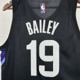25-26 JAZZ BAILEY #19 Black Top Quality Hot Pressing NBA Jersey (Trapeze Edition) 飞人版