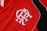 25-26 Flamengo Red Half Pull Tracksuit #B25120(半拉链)