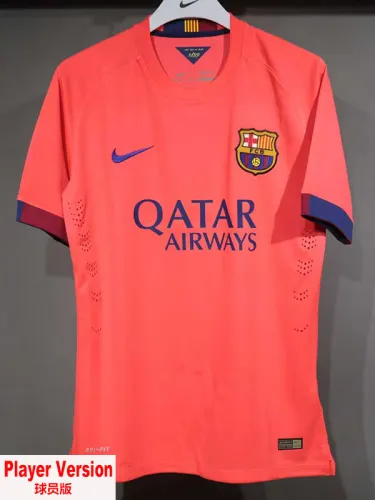 2014-2015 BAR Away Player Version Retro Soccer Jersey