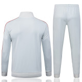 25-26 Flamengo Light gray Jacket Tracksuit #A25100