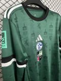 25-26 Schalke 04 Anniversary Long Sleeve Soccer Jersey (长袖)