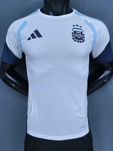 26-27 Argentina White Player Version Training shirts