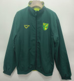 1992 Norwich City Green & Fluorescent green Retro Double Sided Windbreaker (双面风衣)