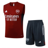 25-26 ARS Jujube Red Tank top and shorts suit #D25245