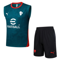 25-26 ACM Green Tank top and shorts suit #D25231