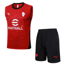 25-26 ACM Red Tank top and shorts suit #D25237