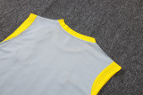 25-26 Dortmund Light gray Tank top and shorts suit #D25234