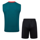25-26 ACM Green Tank top and shorts suit #D25231