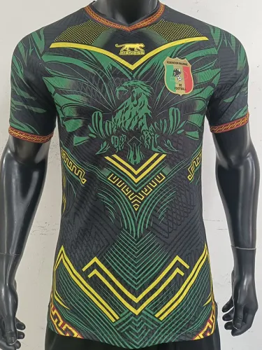 26-27 Mali Black Player Version Soccer Jersey