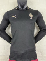 25-26 Portugal Black Special Edition Long Sleeve Player Version Soccer Jersey (长袖球员)