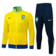 25-26 Brazil Yellow Jacket Tracksuit #A25106
