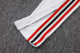 25-26 Flamengo Light gray Half Pull Tracksuit #B25129(半拉链)