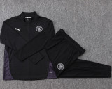 25-26 Man City Black Half Pull Tracksuit #B25133(半拉链)