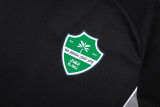 25-26 Al-Ahli Saudi Black Training Short Suit #D25257