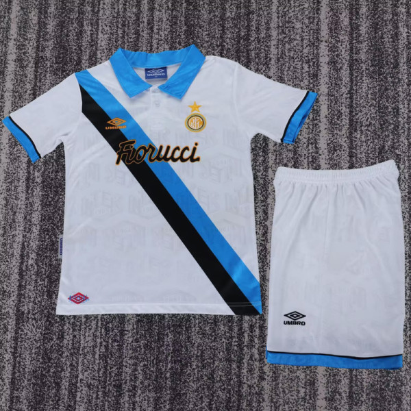 1994-1995 INT Away Kids Retro Soccer Jersey