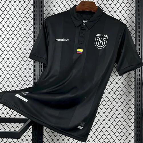 25-26 Ecuador Black Special Edition Fans Soccer Jersey