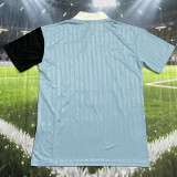 2025 Ad Oasis Joint Edition Blue Black Polo Short Sleeve