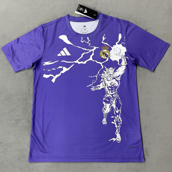 25-26 RMA Purple Joint Edition Training Shirts 紫(漫威)