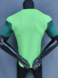 26-27 Mexico Fluorescent Green Player Version Training shirts