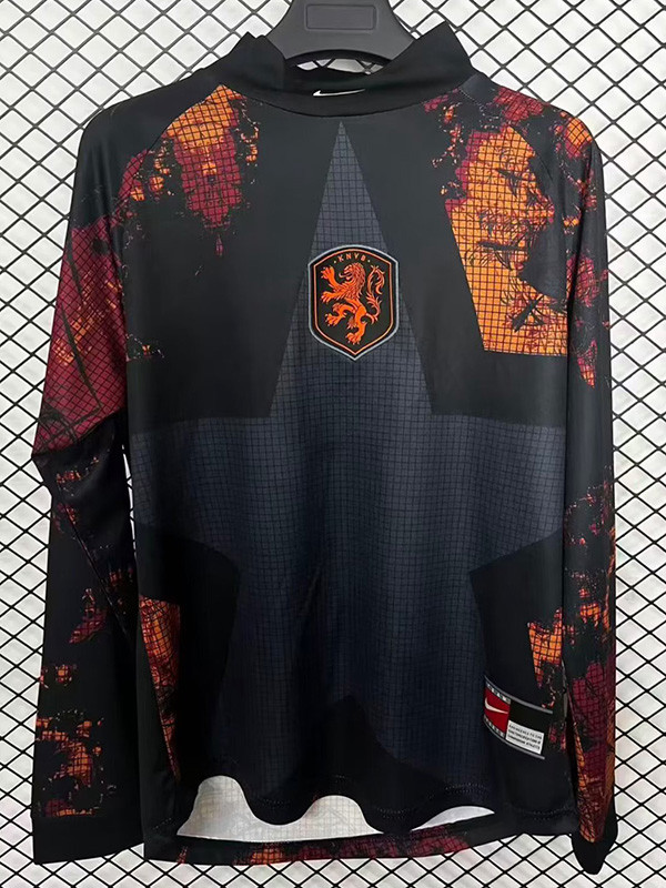 26-27 Netherlands Special Edition Goalkeeper Long Sleeve Soccer Jersey (长袖)