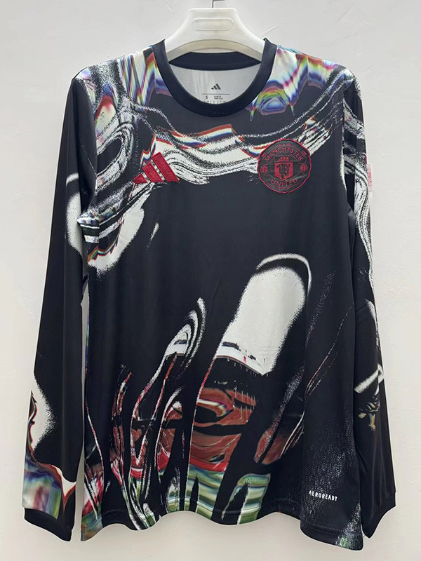 25-26 Man Utd Black Special Edition Long Sleeve Training (长袖)