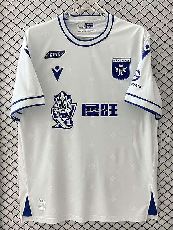 25-26 Auxerre Home Fans Soccer Jersey