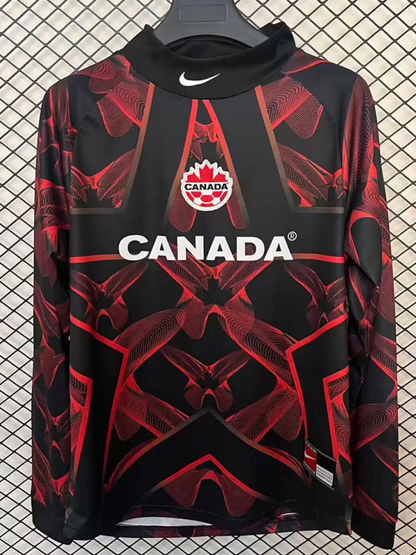 26-27 Canada Special Edition Goalkeeper Long Sleeve Soccer Jersey (长袖)
