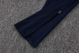 25-26 Marseille Royal blue Kids Half Pull Tracksuit #E25197(童装)(半拉链)