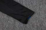 25-26 PSG Black Kids Half Pull Tracksuit #E25193(童装)(半拉链)