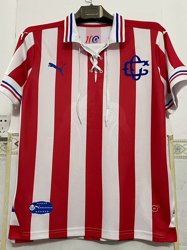 2016-2017 Chivas Guadalajara 110th Anniversary Home Retro Soccer Jersey