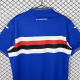 2015-2016 Sampdoria Home Retro Soccer Jersey