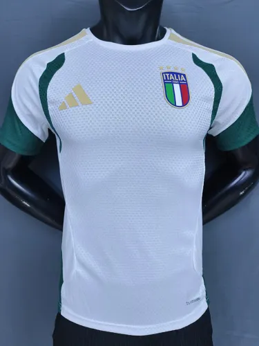 26-27 Italy White Player Version Training shirts