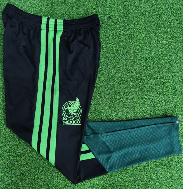 26-27 Mexico Black Training Long Pants (Have Pocket)