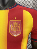 26-27 Spain Red Yellow Special Edition Player Version Soccer Jersey