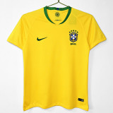 2018 Brazil Home Retro Soccer Jersey