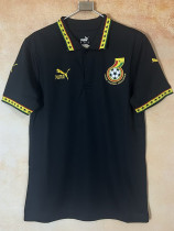 25-26 Ghana Black Polo Short Sleeve