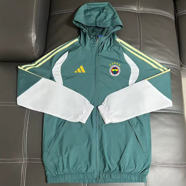 26-27 Fenerbahce Green Windbreaker