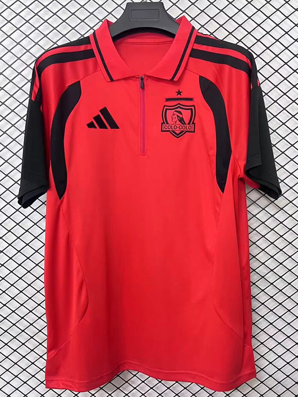 26-27 Colo-Colo Red Polo Short Sleeve (有领)