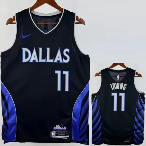 25-26 Dallas Mavericks IRVING #11 Black City Edition Top Quality Hot Pressing NBA Jersey