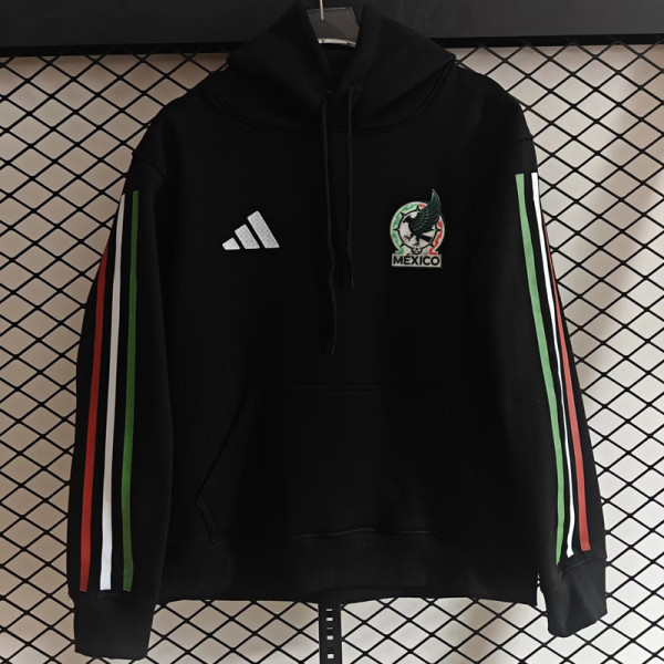26-27 Mexico Black Hoody 黑色(加绒)