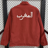 25-26 Morocco Red & Green Double Sided Windbreaker (双面风衣)
