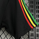 26-27 Jamaica Black Training shirts (圆领)