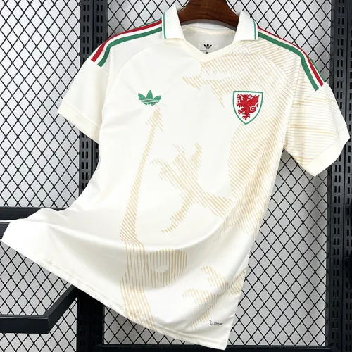 26-27 Wales Away Fans Soccer Jersey