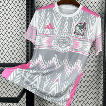 25-26 Mexico Grey Pink Special EditionTraining Shirts